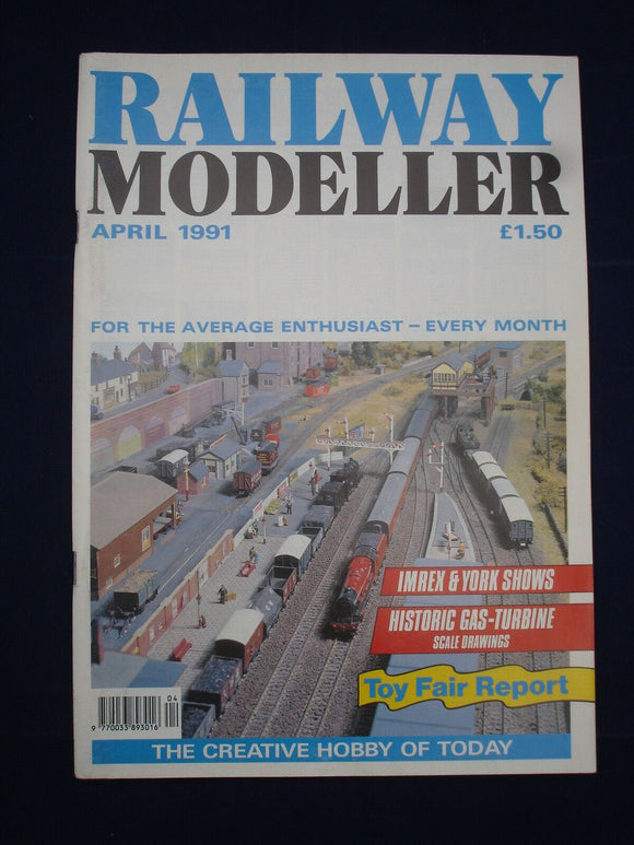 1 - Railway modeller - Apr 1991 - Contents page shown in photos
