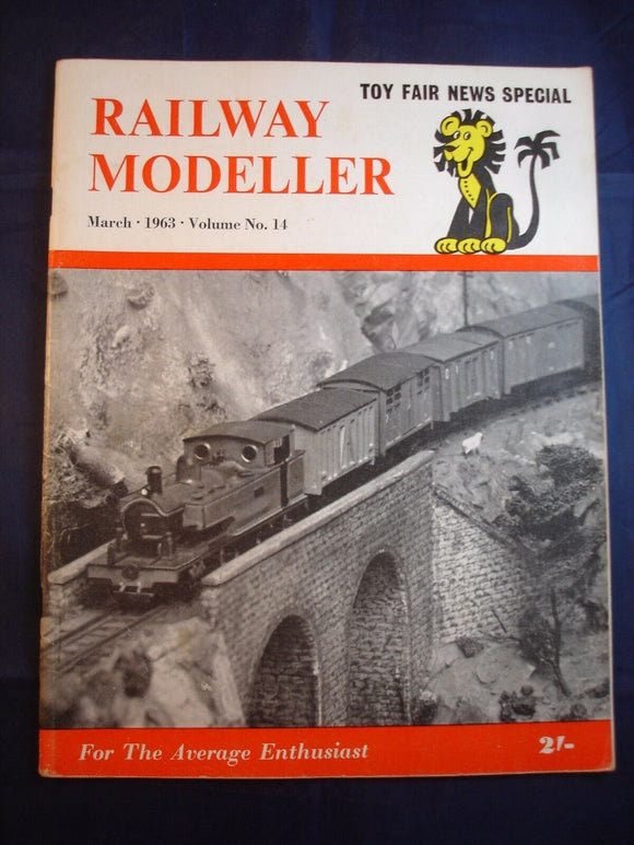 1 - Railway modeller - March 1963 - Contents page shown in photos