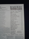 1 - Railway modeller - Aug 1990 - Contents page shown in photos