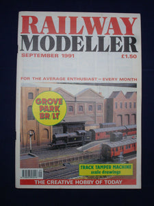 1 - Railway modeller - Sep 1991 - Contents page shown in photos