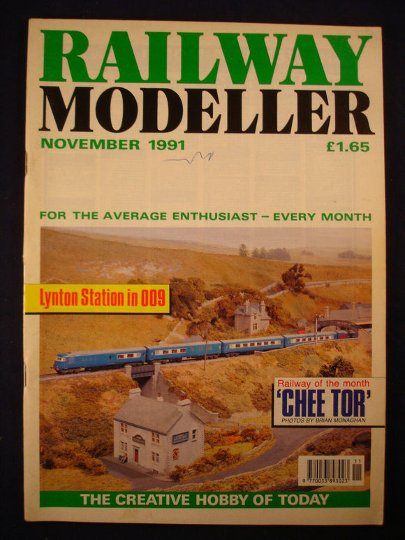 2 - Railway modeller - Nov 1991  - Contents page photo - NER T3 0-8-0 Drawings