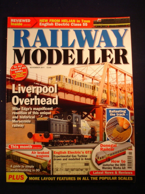 2 - Railway modeller - Nov 2011 - Liverpool - Ballasting track