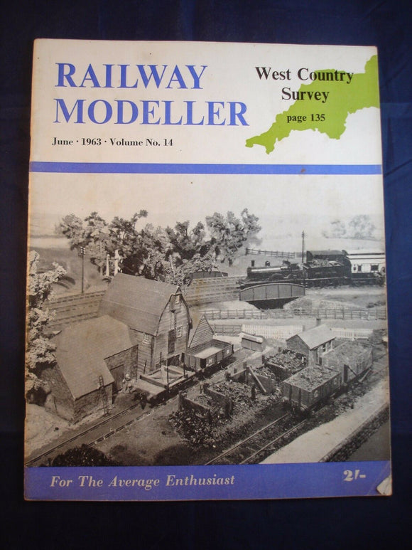 1 - Railway modeller - June 1963 - Contents page shown in photos