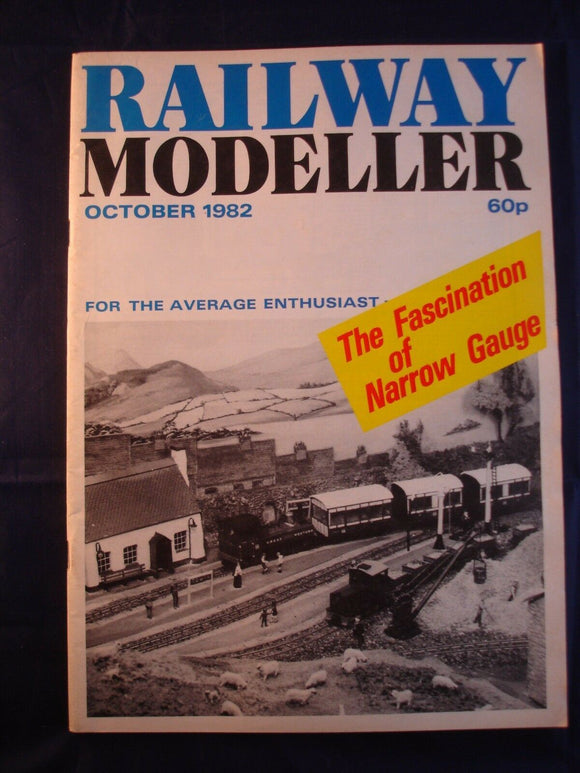 1 - Railway modeller - October 1982 - Contents page shown in photos