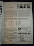 1 - Railway modeller - February 1974 - Contents page shown in photos