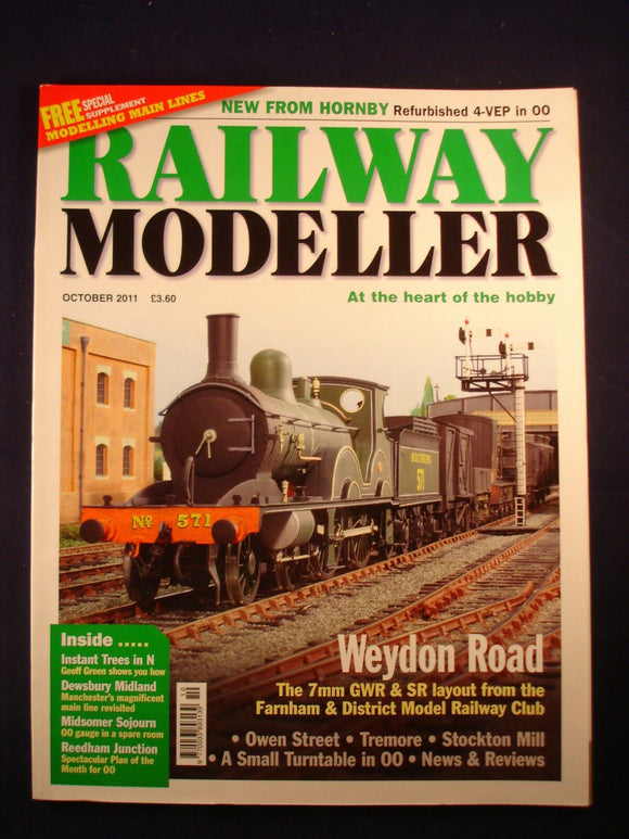 2 - Railway modeller - Oct 2011 - Weydon rd - Turntable in OO