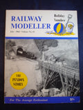 1 - Railway modeller - July 1962 - Contents page shown in photos