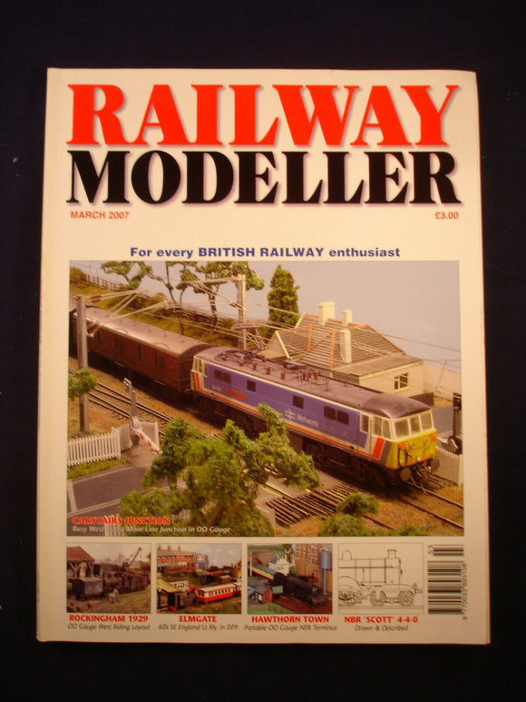 2 - Railway modeller - March 2007 - NBR Scott 4-4-0 drawings