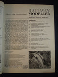 1 - Railway modeller - August 1970 - Contents page shown in photos
