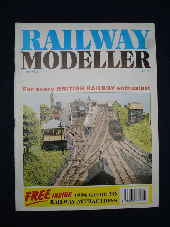 1 - Railway modeller - June 1994 - Contents page shown in photos