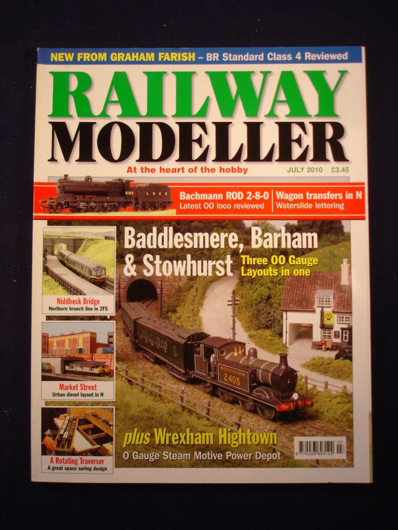 2 - Railway modeller - July 2010 - Rotating transverser - 3 x OO layouts