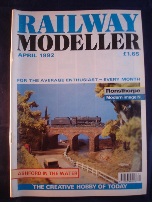 1 - Railway modeller - April 1992 - Contents page shown in photos