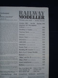 1 - Railway modeller - Oct 1987 - Contents page shown in photos