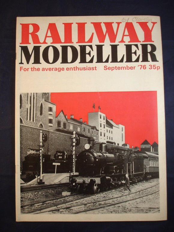 1 - Railway modeller - September 1976 - Contents page shown in photos