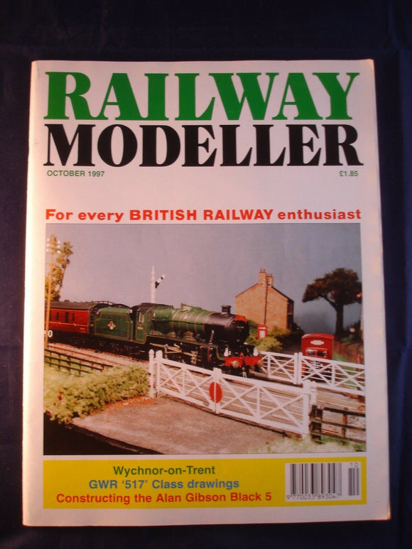 1 - Railway modeller - October 1997 - Contents page shown in photos