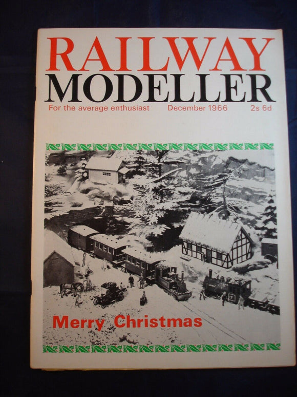 1 - Railway modeller - December 1966 - Contents page shown in photos