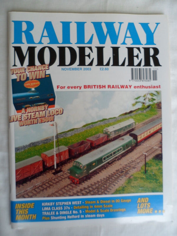 Railway modeller - November 2003 - Stretched loco Dingle scale drawings