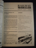 1 - Railway modeller - December 1973 - Contents page shown in photos