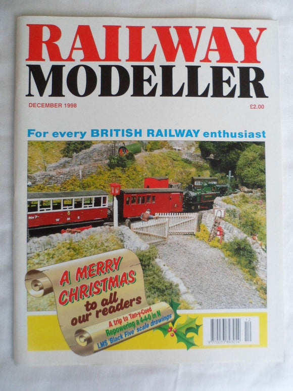 Railway modeller - December 1998 - LMS Black Five Scale drawings