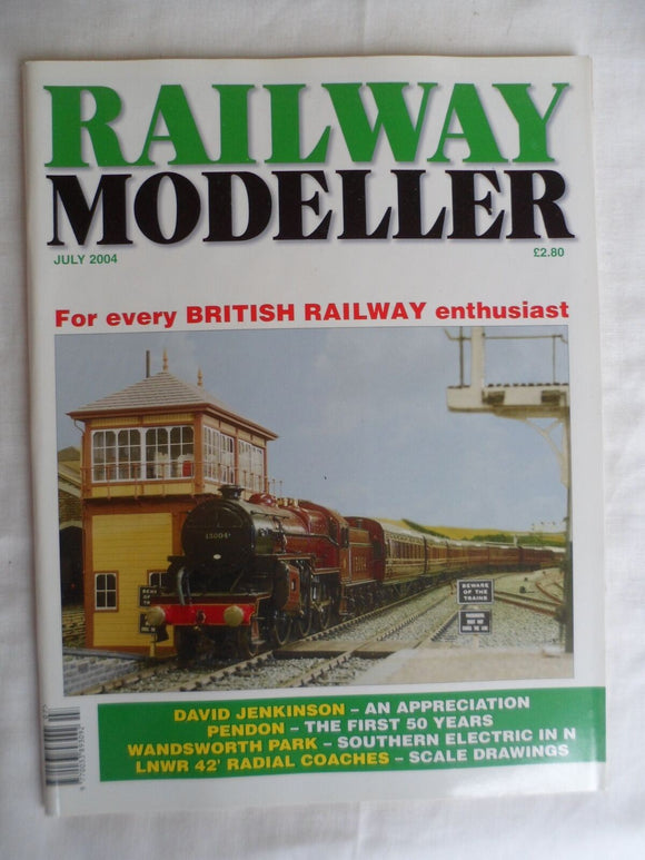 Railway modeller - July 2004 - LNWR 42' Radial Coaches scale drawings