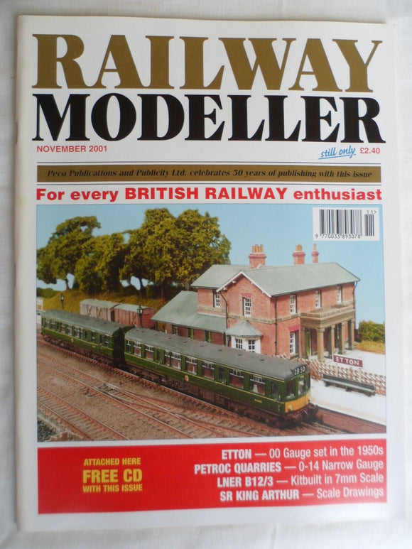 Railway modeller - November 2001 - SR N15 'King Arthur' Class scale drawings