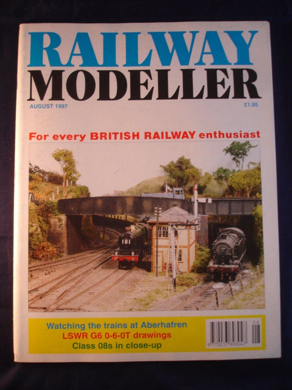 1 - Railway modeller - August 1997 - Contents page shown in photos
