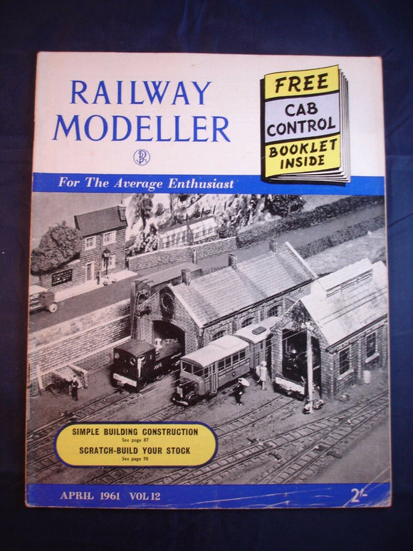 1 - Railway modeller - April 1961 - Contents page shown in photos