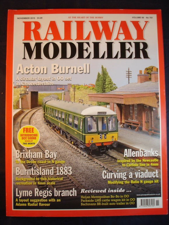 Railway Modeller - November 2015 - Curving a viaduct - Acton Burnell