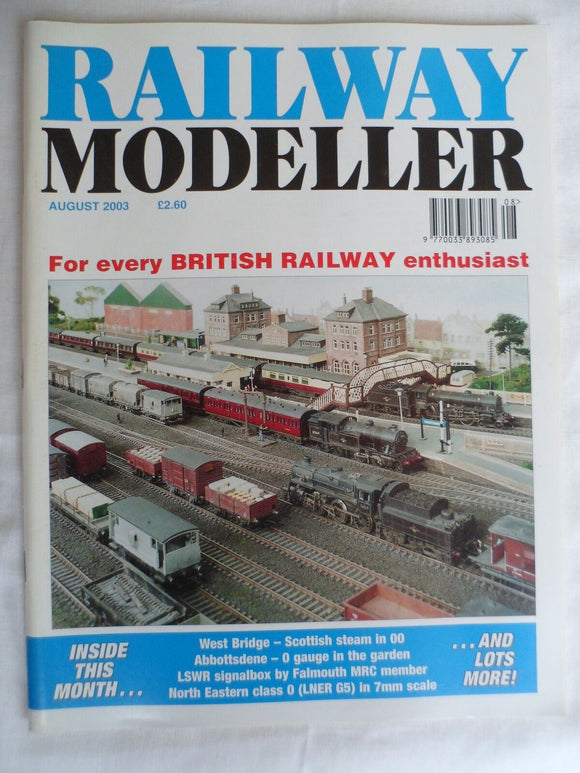 Railway modeller - August 2003 -  Midland 8 ton open