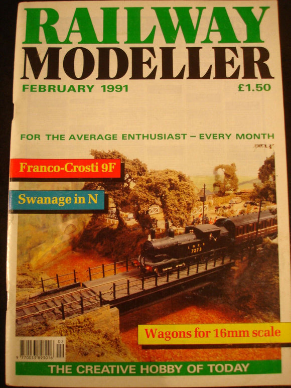 Railway Modeller Feb 1991 Hunting in Ryedale