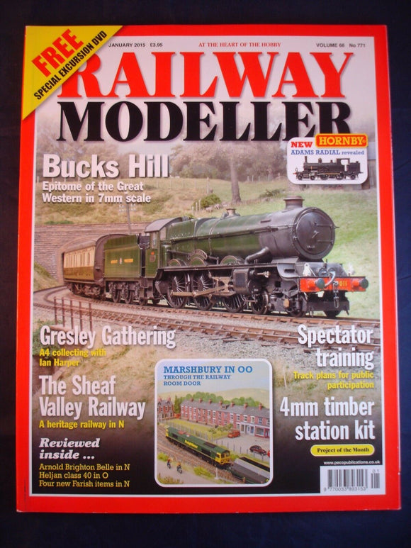 Railway Modeller - January 2015 - Bucks Hill - Gresley gathering -