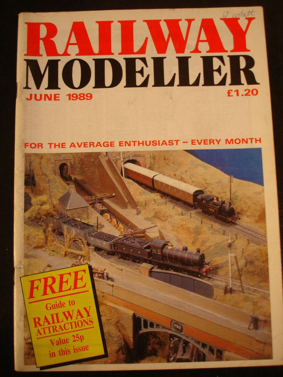 Railway Modeller June 1989 Kirkam, Rotherdale, Polechester