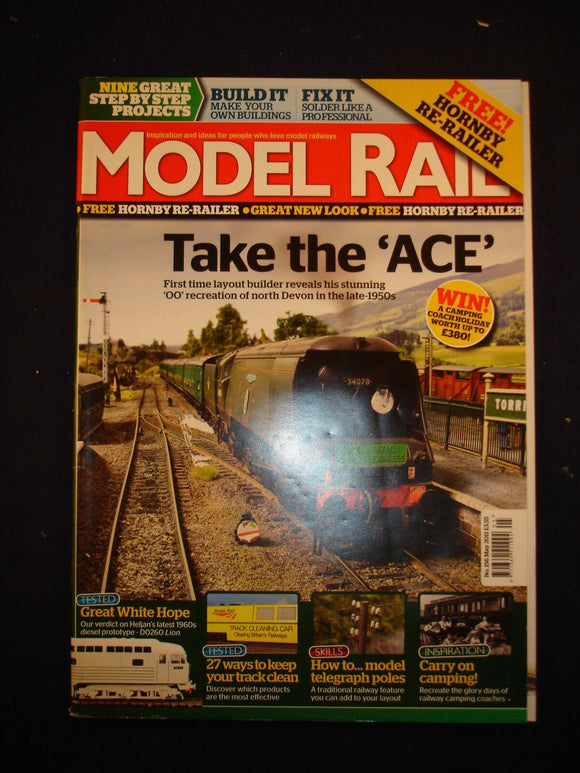2 -Model Rail - # 156 - Model telegraph poles