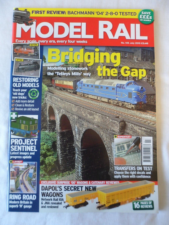 Model Rail - July 2010 - Modelling stonework