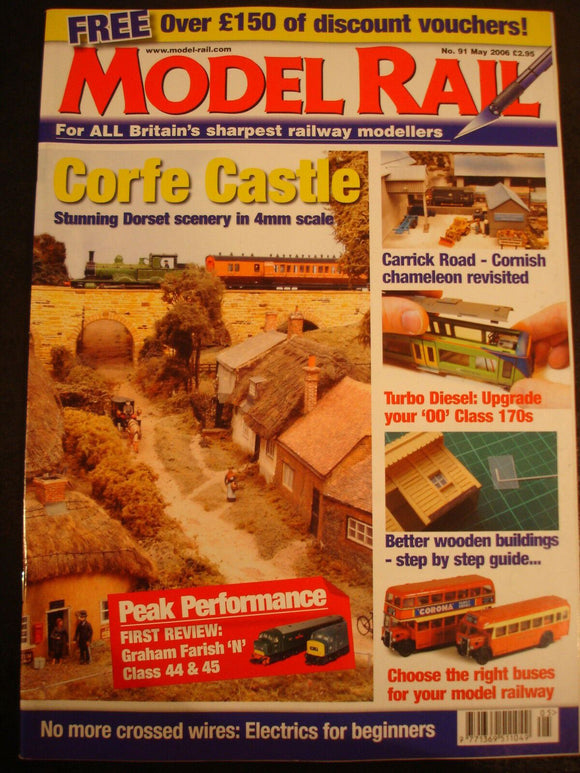Model Rail Magazine May 2006 -Step by step wooden buildings