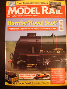 Model Rail Magazine Nov 2007 -  Model an EWS mail train