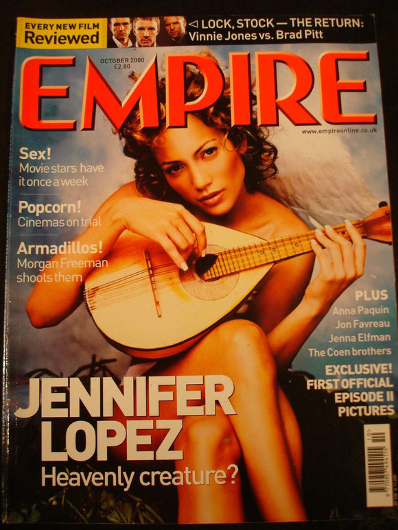 Empire Magazine film Issue 136 Oct 2000 Jennifer Lopez J-LO