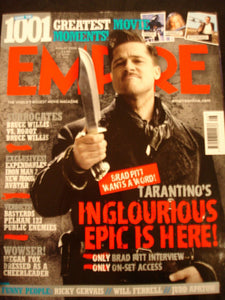 Empire Magazine film Issue 242 Bradd pit Inglourious Basterds