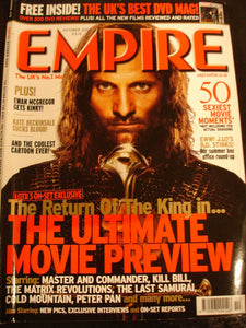 Empire Magazine film Issue 172 Oct 2003 LOTR Return of the King