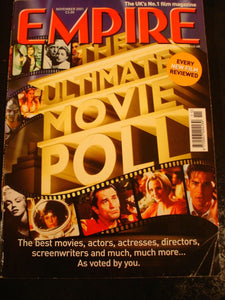 Empire Magazine film Issue 149 Mark Hamill, Ultimate Movie poll