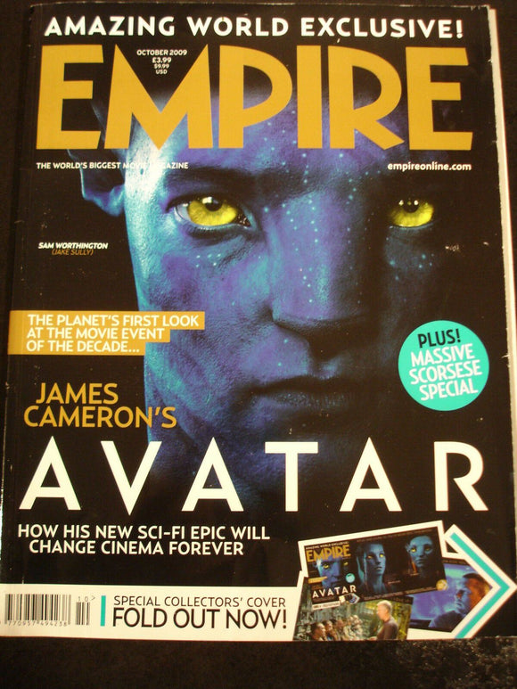 Empire Magazine film Issue 244 Oct 2009 Avatar Scorsese Special