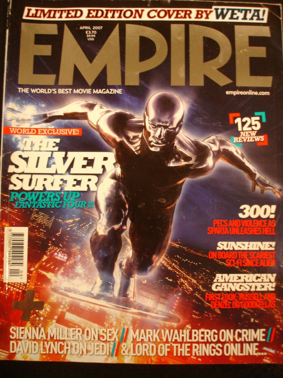 Empire Magazine film Issue 214 Silver Surfer, Sienna Miller