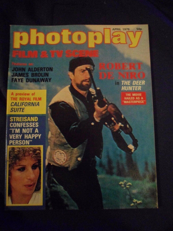 Vintage Photoplay Magazine - April 1979 - De Niro - The Deer Hunter