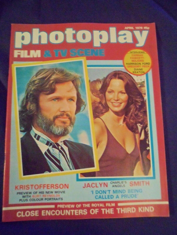 Vintage Photoplay Magazine - April 1978 - Close encounters of the 3rd kind -