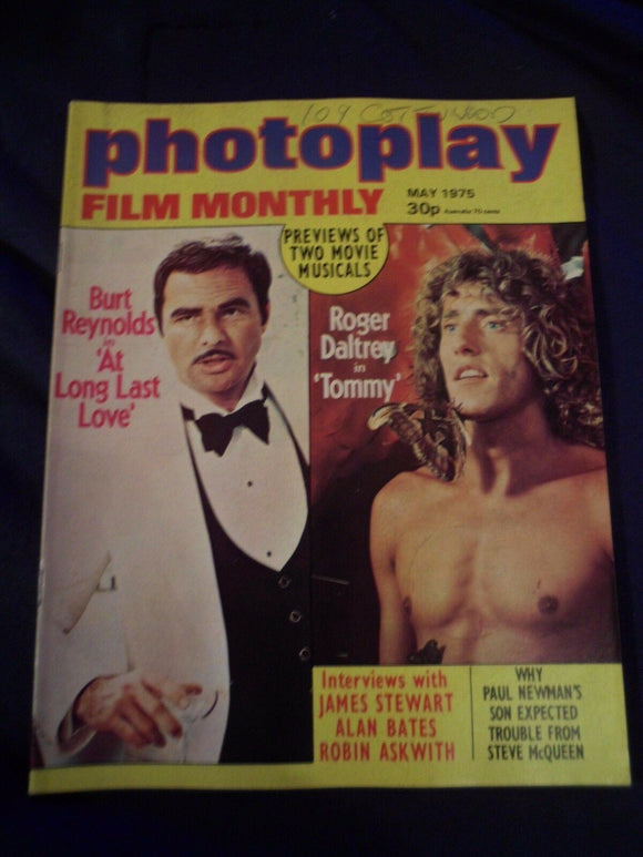 Vintage Photoplay Magazine - May 1975 - Roger Daltrey - Tommy
