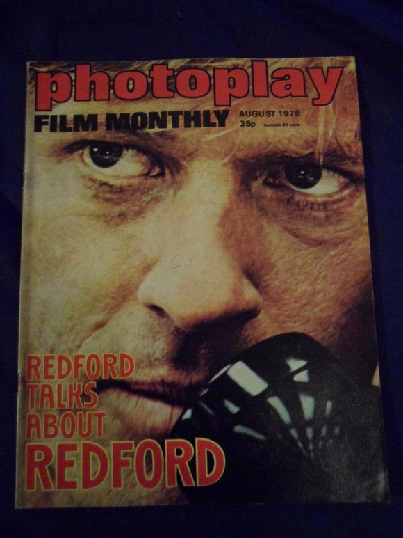 Vintage Photoplay Magazine - August 1976 - Robert Redford