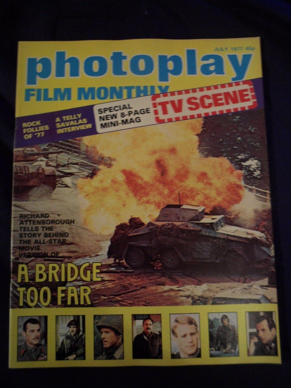 Vintage Photoplay Magazine - July 1977 - A Bridge too far