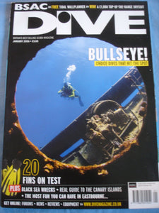 Dive mag - Jan 2006 - Canary islands - black sea wrecks - Eastbourne
