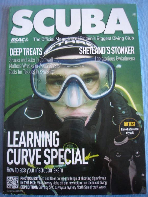 Scuba magazine March 2015 - Gwladmena - Cornwall - Maltese wrecks