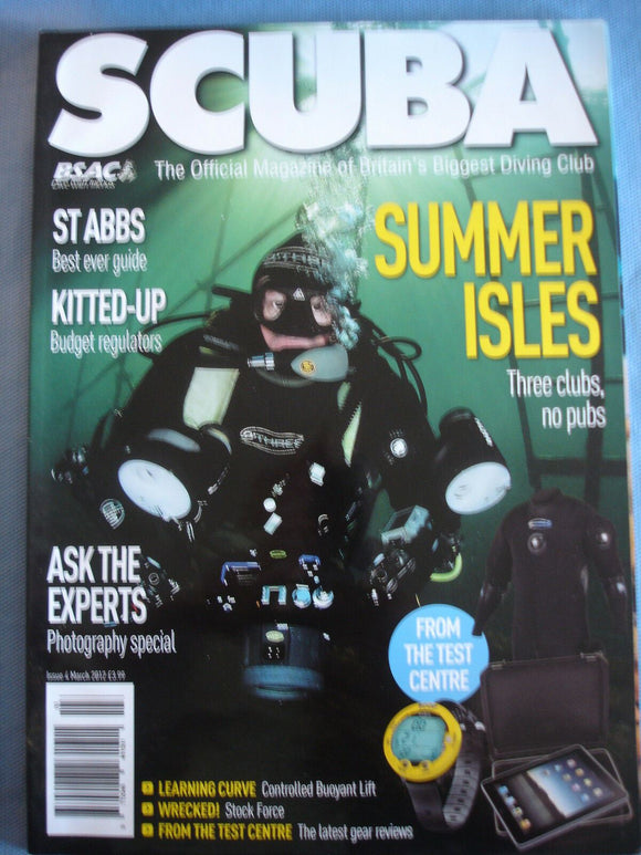 Scuba magazine Mar 2012 - St Abbs - Photography special